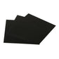 Black FR4 G10 epoxy fiberglass sheet – front view showing 1mm thickness