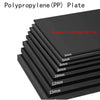 Black PP board for CNC machining chemical processing and industrial applications