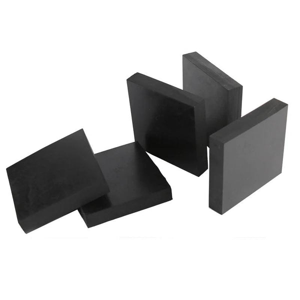 Thick black rubber sheet for anti-vibration and industrial cushioning