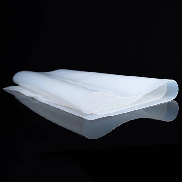 Black translucent silicone rubber sheet 0.5mm thickness for high temperature gaskets and sealing