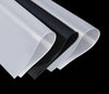 Clear silicone rubber sheet, 0.5mm thick, for sealing and gasketing