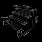 Anti-slip base design for acrylic cosmetic stand