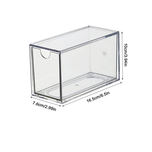 Boutique sunglasses display using clear acrylic showcase organizer