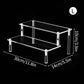 Secure packaging and bulk order display of acrylic racks
