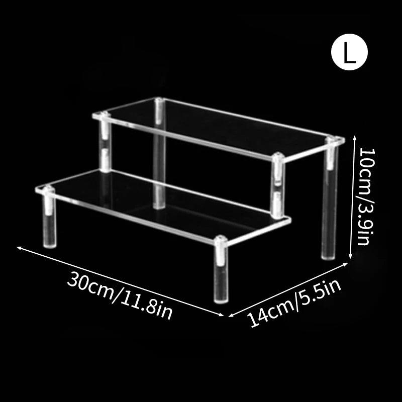 Secure packaging and bulk order display of acrylic racks