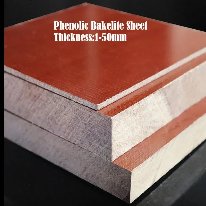 Stack of canvas phenolic sheets showing 2–50 mm thickness range (0.08–1.97 in)