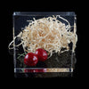 Transparent extruded acrylic sheet 200x300mm front view for signage and DIY projects