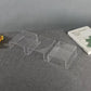 Clear polycarbonate sheet compatible with laser cutting and CNC milling