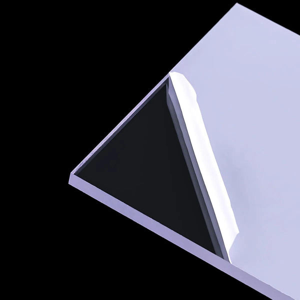 Clear transparent PVC sheet – cut to size, thickness 0.4mm to 4mm