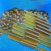 Custom cut amber PEI rods for engineering applications