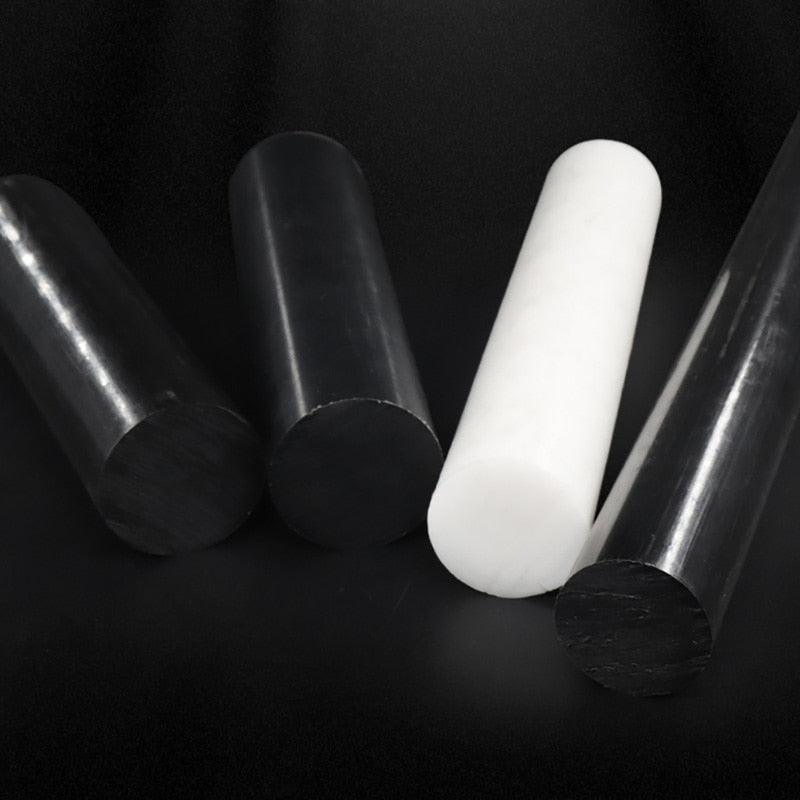 Multiple diameter options of custom-cut POM rods for industrial applications