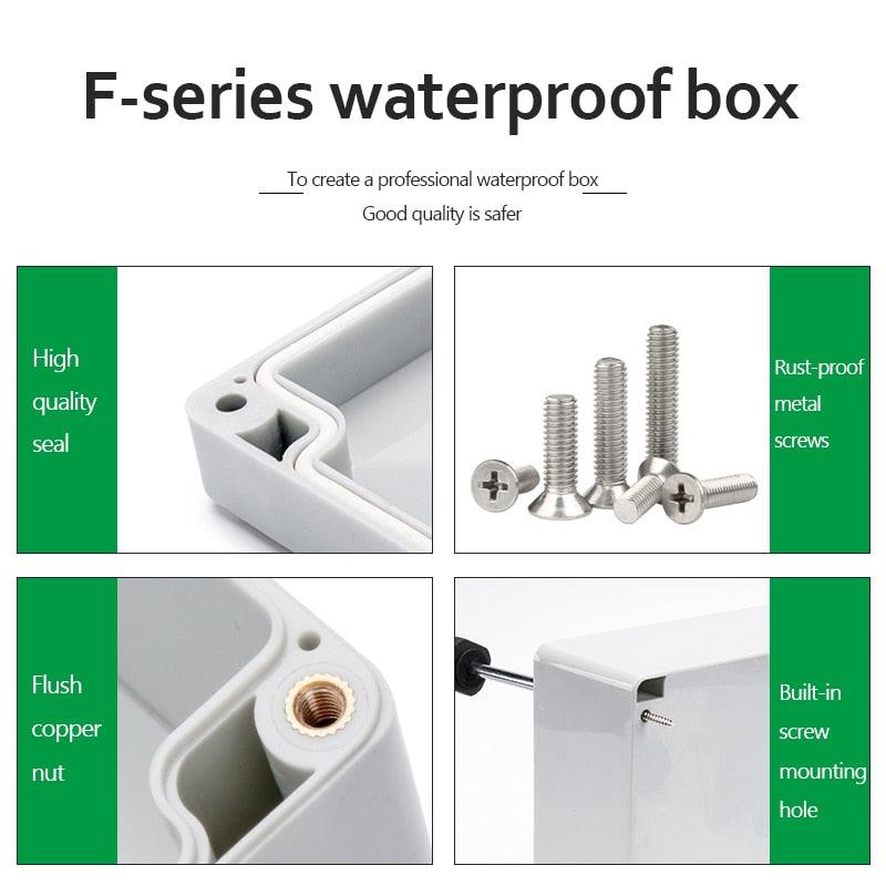 ABS enclosure box with custom engraved logo for OEM branding