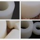 Custom CNC-machined nylon spacer washer