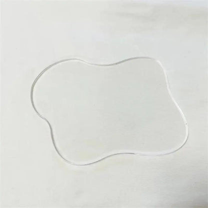 Custom cut mini acrylic plate for organizing small accessories