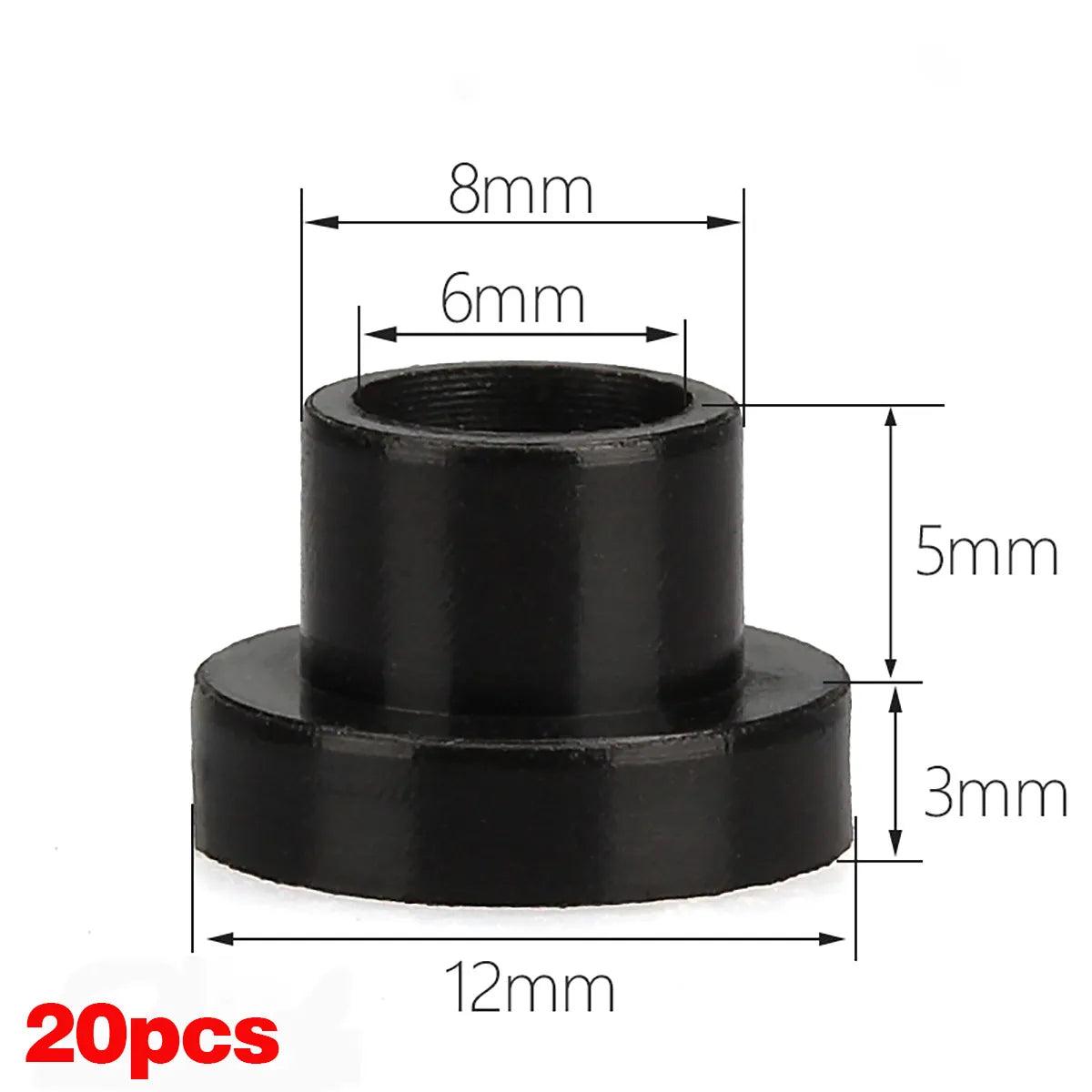 Custom CNC Processing for Nylon Insulating Washers