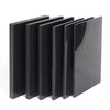 Black PEEK plastic board for aerospace and electronics – 1mm to 5mm thick