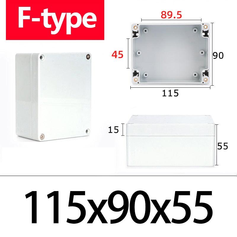 Customized ABS waterproof box with CNC-cut cable holes