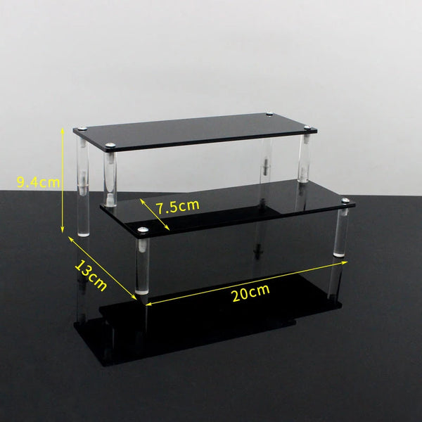 Dimensions diagram with measurements in imperial and metric