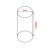 E-commerce product photo using transparent acrylic cylinder display riser