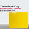 203×172×0.5mm epoxy insulation sheet size reference