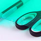 Fluorescent orange transparent PVC sheet for vibrant lighting filters