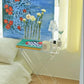 Folded acrylic coffee table compact design portable and lightweight