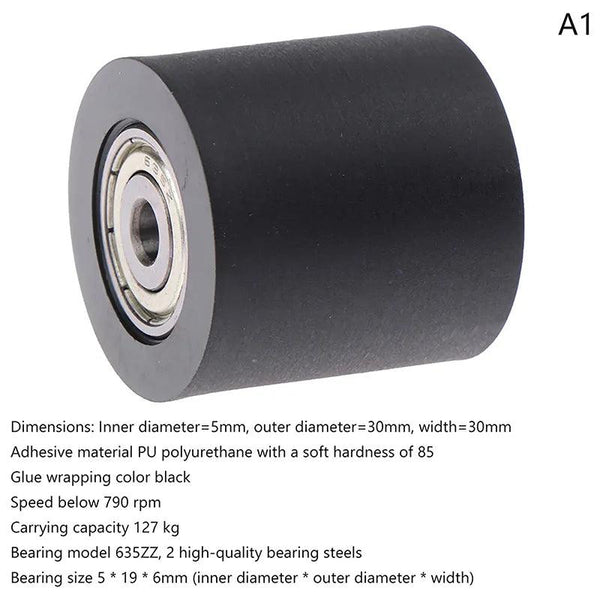 Guide wheel used in automation and CNC equipment applications