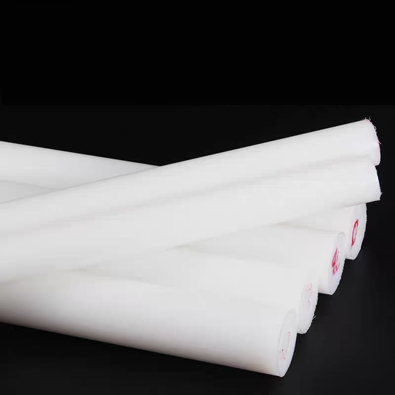 Machining high density polyethylene round rod