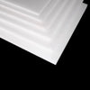 3mm white HDPE sheet 150×150mm front view for DIY and industrial use