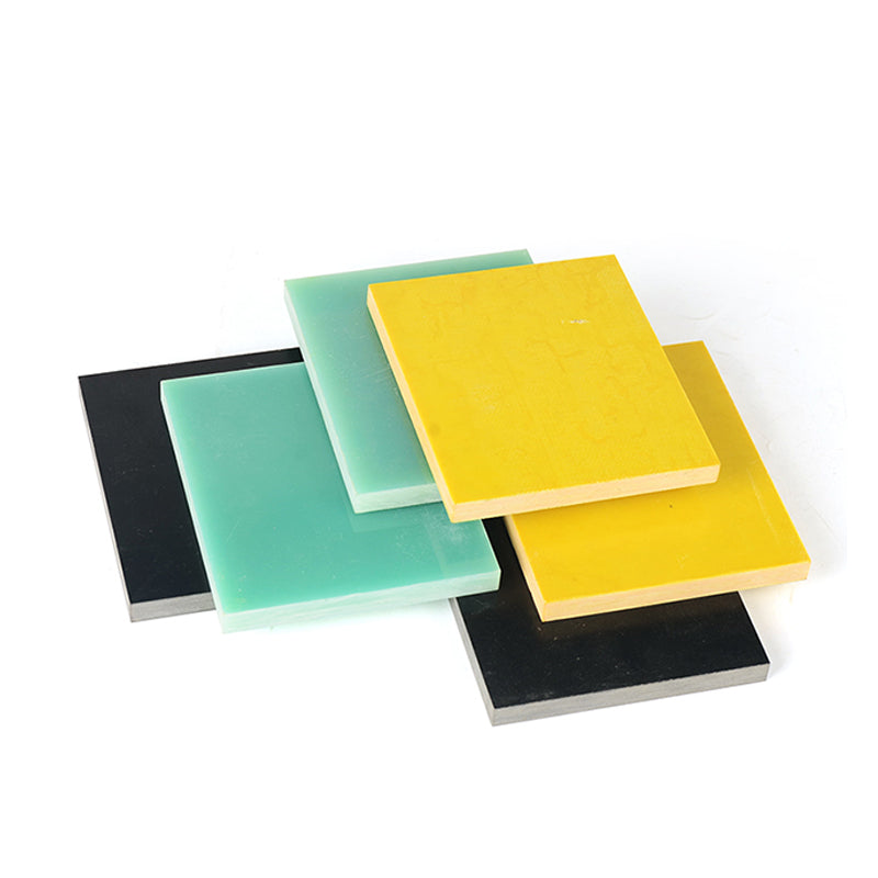 A robust G-10 mechanical part, highlighting its use for high-strength, wear-resistant applications like custom tooling, jigs, and durable knife handles.