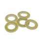 M6 yellow insulation washer made of flame-retardant Bakelite