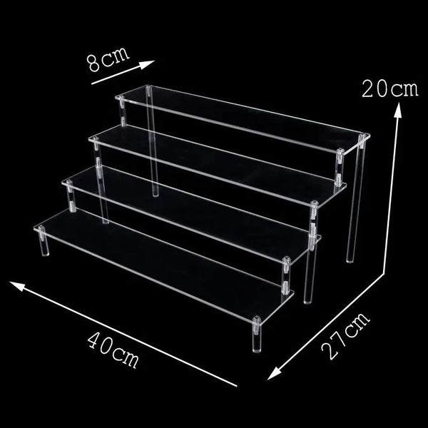 Interlocking slot assembly design for tool-free acrylic riser setup