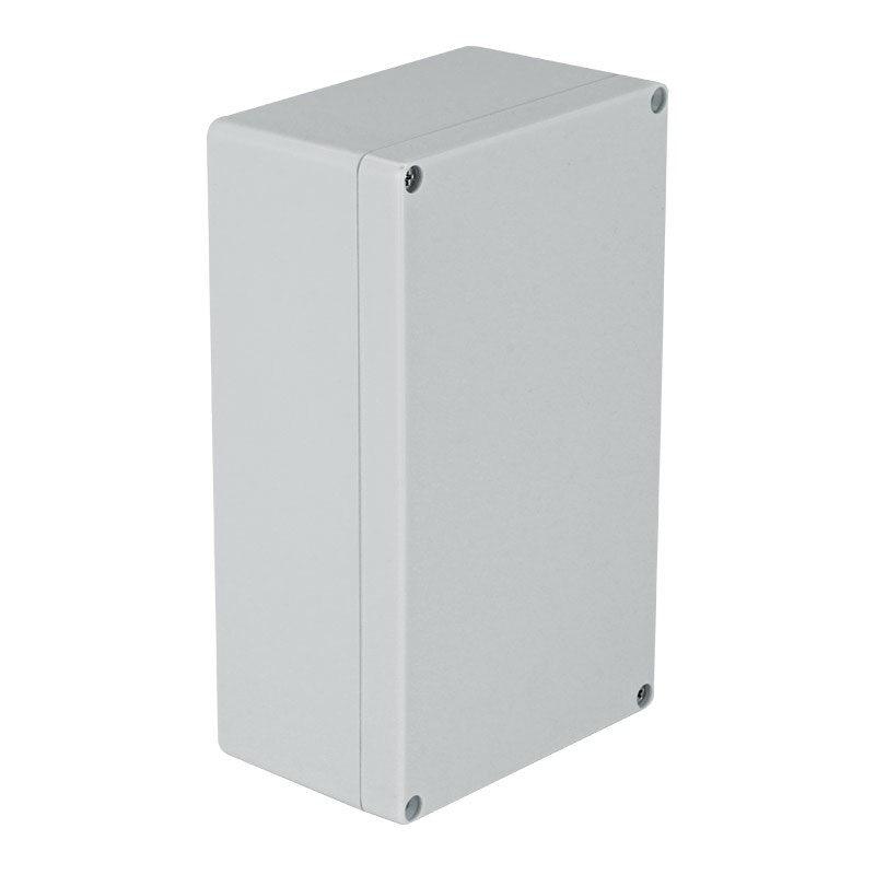 Waterproof box undergoing weather resistance testing