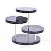 Size Dimensions of 3 Tier Acrylic Jewelry Display Stand in mm and inches