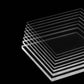 Scratch-resistant clear polycarbonate panel with glossy surface and UV protection