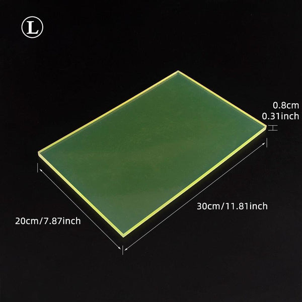 Using hammer and punch tools on noise-reducing leather mat