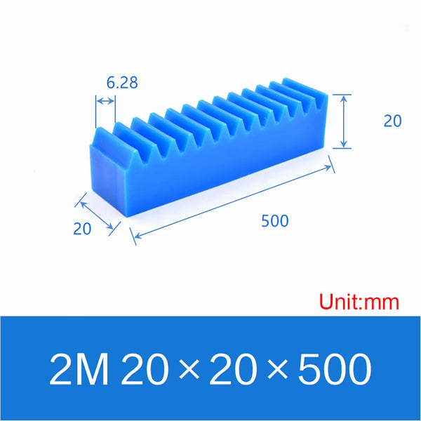 Precision nylon gear rack quality inspection measurement tolerance check CNC machining accuracy