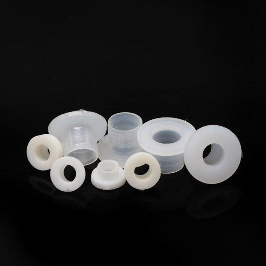 TO-220 nylon insulation washer kit with mica sheet and plastic T-washer