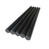 500mm blue nylon rod 30mm diameter, easy-to-machine nylon rod for DIY, CNC, and engineering projects