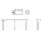 Various sizes of white nylon spacers