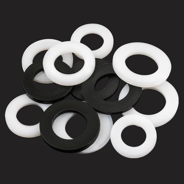 Nylon washers used in electronic insulation and PCB screw mounting