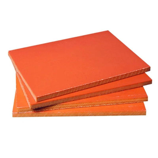Orange phenolic resin insulation board – flat view