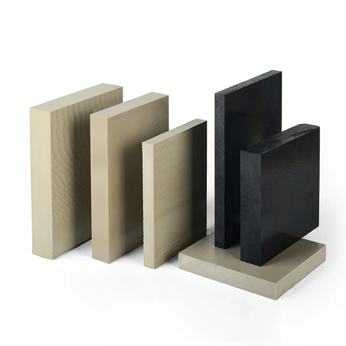 High temperature resistant PEEK plastic plate used in industrial machine components and bushings