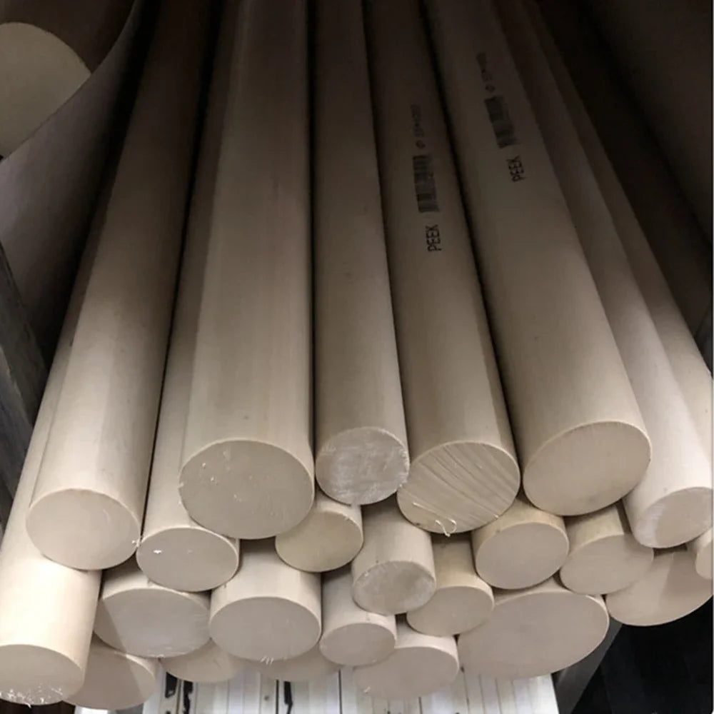 PEEK rod 1m length high performance engineering plastic material
