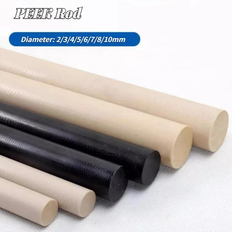 Comparison of PEEK rod with other high-performance plastics