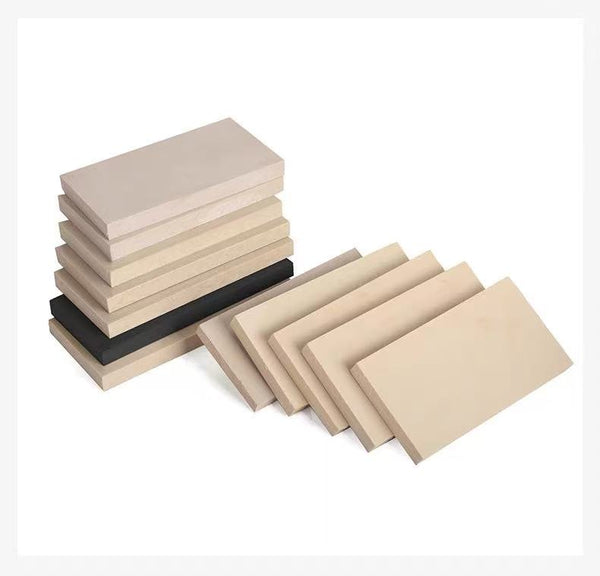 Surface texture close-up of natural color PEEK sheet – heat resistant engineering plastic