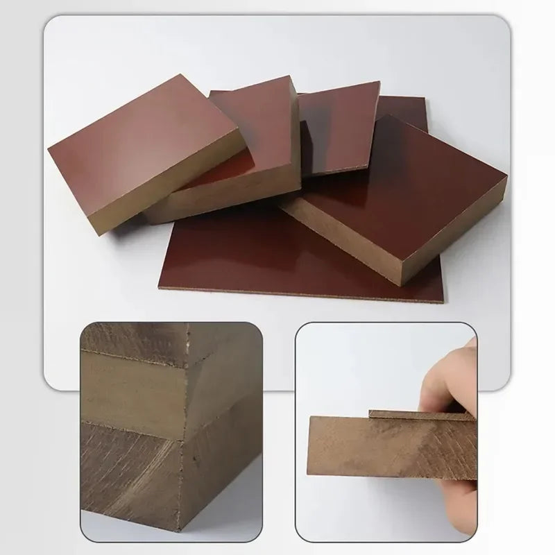 Canvas Bakelite jig and fixture plate — high strength, wear-resistant phenolic laminate