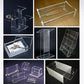 Clear acrylic plexiglass sheets used for DIY display, craft and protective barrier applications