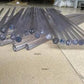 Polycarbonate rods packaged as 2 × 500mm pieces for easy shipping and handling