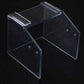 Thick transparent polycarbonate sheet with natural blue tint effect